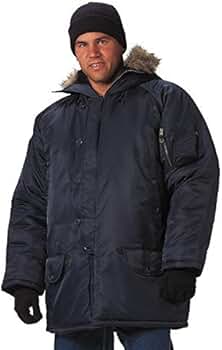 Amazon.com: Ultra Force N-3B Snorkel Parka in Navy Blue - 3XL